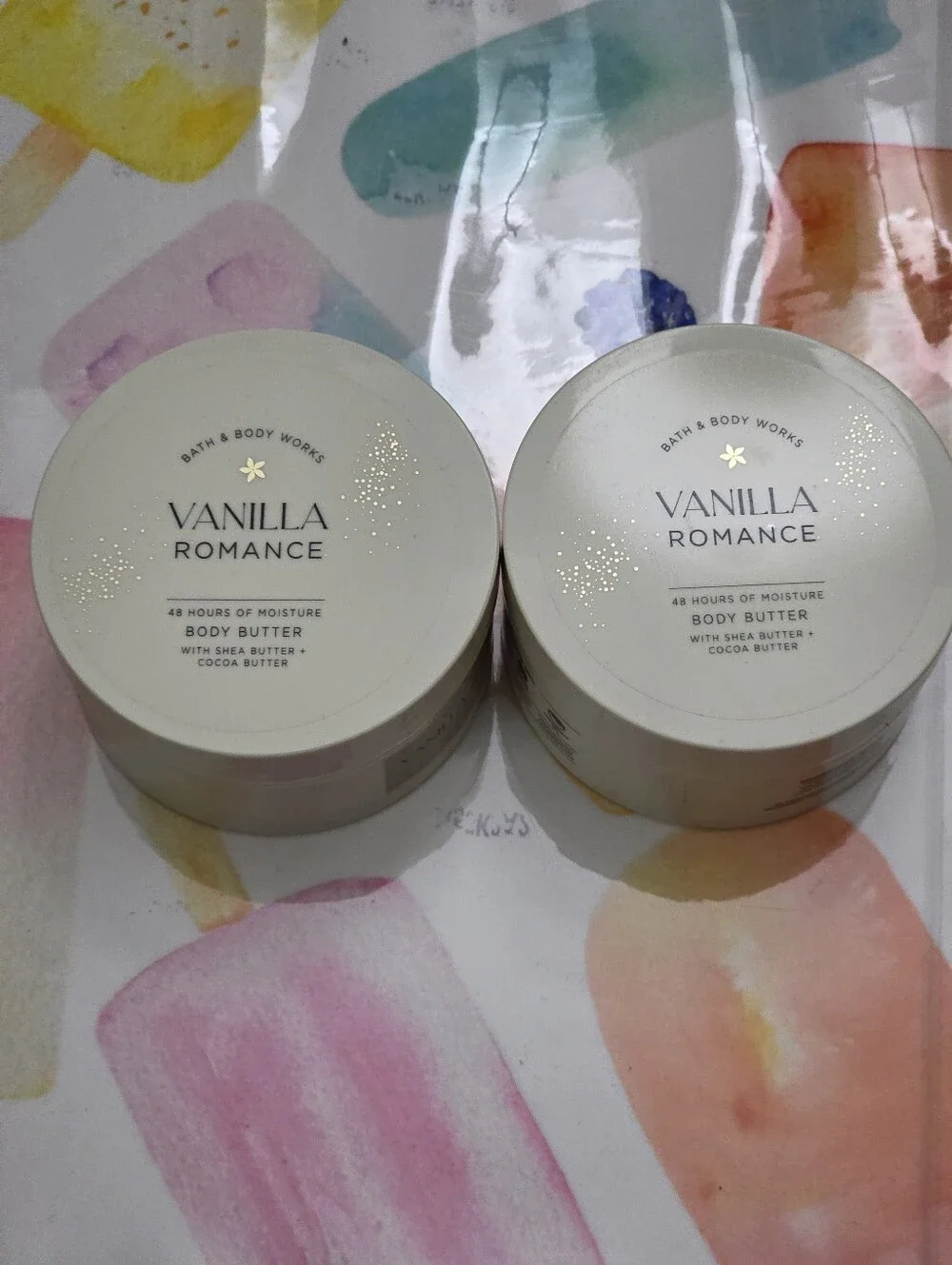 Bath & Body Works Vanilla Romance Body Butter Set of 2 NEW RARE